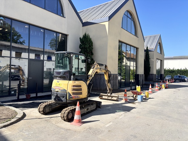Creation places stationnement entreprise Bonneuil Sur Marne(94)